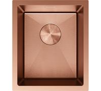 Mexen Trixo évier en acier inoxydable 1 bac 370 x 440 mm, cuivre HC - 6412371000-65HC 78963 5905315982032