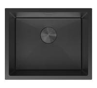 Mexen Trixo évier en acier inoxydable 1 bac 540 x 440 mm, noir HC - 6414541000-70HC 78986 5905315982216