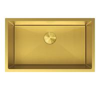 Mexen Trixo évier en acier inoxydable 1 bac 750 x 440 mm, doré HC - 6415751000-55HC 78990 5905315982254