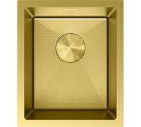 Mexen Trixo évier en acier inoxydable à 1 bac 370 x 440 mm, doré HC - 6412371000-55HC 78961 5905315982018