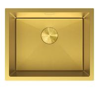 Mexen Trixo évier en acier inoxydable à un bac 540 x 440 mm, doré HC - 6414541000-55HC 78982 5905315982179