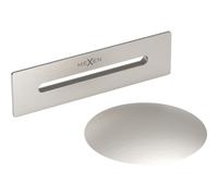 Mexen Uni bouchon avec trop-plein pour baignoire autoportante, nickel brossé - 5100-97 53216 5905315078773