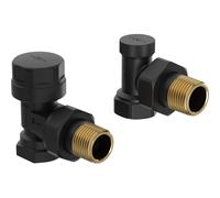 Mexen Uni-Term vannes de radiateur angulaires, noires - W901-000-70 26381 5905315053565