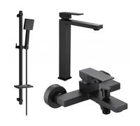 Mexen Uno DQ45 ensemble de bain, noir - 71413DQ45-70 5761 5907709186439