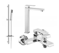 Mexen Uno DQ77 ensemble de baignoire, chrome - 71413DQ77-00 5753 5907709186354