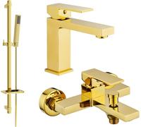 Mexen Uno DQ77 set de baignoire, Gold - 71403DQ77-50