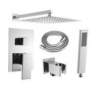 Mexen Uno DR02 ensemble de douche encastré, chrome - 71435DR02-00 5207 5907709182356