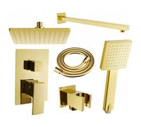 Mexen Uno DR45 ensemble de douche encastré, doré - 71435DR45-50 5216 5907709182431