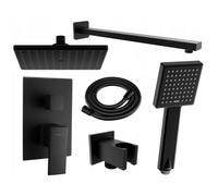 Mexen Uno DR45 ensemble de douche encastré, noir - 71435DR45-70 5217 5907709182448