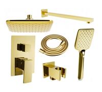 Mexen Uno DR62 ensemble de douche encastré, doré - 71435DR62-50 5219 5907709182462
