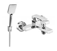 Mexen Uno R62 robinet de baignoire avec ensemble de douche, chrome - 7143R62-00 5783 5907709188891