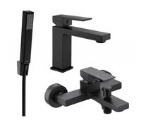 Mexen Uno R77 ensemble de bain, noir - 71403R77-70 5764 5907709188709
