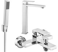 Mexen Uno R77 set de bain, Chrome - 71413R77-00