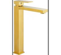 Mexen Uno robinet de lavabo haut, doré - 71410-50 1908 5907709192263