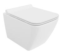 Mexen Vega cuvette WC Rimless avec abattant à descente lente slim, duroplast, blanc brillant - 30654000 4361 5903163380345