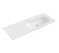 Mexen Vela lavabo encastré à droite 121 x 46,5 cm, blanc mat - 25231201P 54586 5905315948731