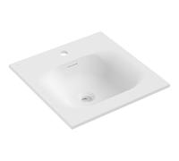 Mexen Vela lavabo encastré dans le plan 46 x 46,5 cm, blanc mat - 25234501 54572 5905315948595