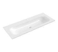 Mexen Vela lavabo encastré dans le plan de travail 121 x 46,5 cm, blanc brillant - 25231200 54560 5905315948472