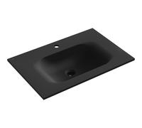 Mexen Vela lavabo encastré dans le plan de travail 71 x 46,5 cm, noir mat - 25237071 54598 5905315948854