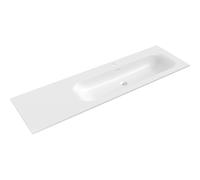 Mexen Vela lavabo encastré dans le plan droit 161 x 46,5 cm, blanc brillant - 25231600P 54571 5905315948588