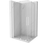 Mexen Velar Cabine de douche à deux portes coulissantes 90 x 80 cm, transparent, blanc - 871-090-080-02-20 24637 5905315220103