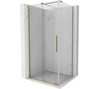 Mexen Velar cabine de douche coulissante 100 x 110 cm, transparente, or - 871-100-110-01-50 24189 5905315216786