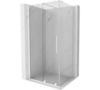 Mexen Velar cabine de douche coulissante 110 x 80 cm, transparent, blanc - 871-110-080-01-20 24137 5905315216267