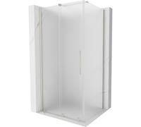 Mexen Velar cabine de douche coulissante 110 x 85 cm, givrée, nickel brossé - 871-110-085-31-97 44774 5905315291882
