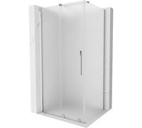 Mexen Velar cabine de douche coulissante 120 x 110 cm, givre, chrome - 871-120-110-31-01 41060 5905315286956