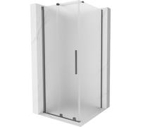 Mexen Velar cabine de douche coulissante 120 x 120 cm, givre, métal canon - 871-120-120-31-95 44522 5905315291448