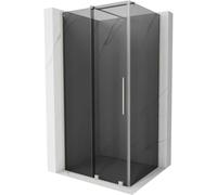 Mexen Velar cabine de douche coulissante 120 x 90 cm, graphite, nickel brossé - 871-120-090-41-97 49283 5905315297570