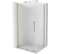 Mexen Velar cabine de douche coulissante 140 x 90 cm, givre, or - 871-140-090-31-50 41396 5905315288196