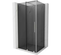 Mexen Velar cabine de douche coulissante 140 x 90 cm, graphite, nickel brossé - 871-140-090-41-97 49320 5905315297716