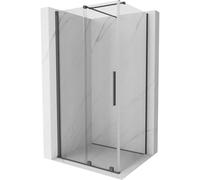Mexen Velar cabine de douche coulissante 140 x 90 cm, transparent, gris canon brossé - 871-140-090-01-66 24530 5905315219305