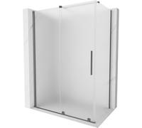 Mexen Velar cabine de douche coulissante 160 x 75 cm, dépoli, métal gun - 871-160-075-31-95 44572 5905315291646