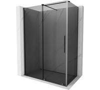 Mexen Velar cabine de douche coulissante 160 x 85 cm, graphite, gris canon brossé - 871-160-085-41-66 48822 5905315296146