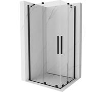Mexen Velar Duo cabine de douche coulissante 100 x 90 cm, transparent, noir - 871-100-090-02-70 24681 5905315220547