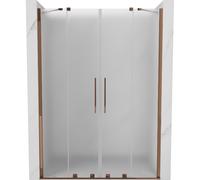 Mexen Velar Duo porte de douche coulissante 140 cm, givré, or rose - 871-140-000-32-60 50498 5905315299314