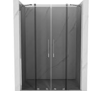 Mexen Velar Duo porte de douche coulissante 150 cm, graphite, chrome - 871-150-000-42-01 50586 5905315299680