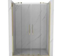 Mexen Velar Duo porte de douche coulissante 160 cm, transparentes, dorées - 871-160-000-02-50 24030 5905315215192
