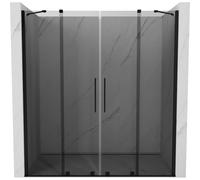 Mexen Velar Duo porte de douche coulissante 170 cm, graphite, noir - 871-170-000-42-70 50652 5905315315274