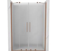 Mexen Velar Duo porte de douche coulissantes 160 cm, givré, cuivre brossé - 871-160-000-32-65 50516 5905315299390