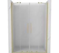 Mexen Velar Duo portes de douche coulissantes 160 cm, givré, or brossé - 871-160-000-32-55 50487 5905315299277