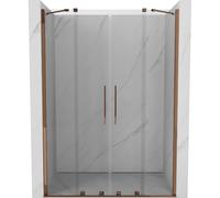 Mexen Velar Duo portes de douche coulissantes 160 cm, transparentes, or rose - 871-160-000-02-60 24042 5905315215291
