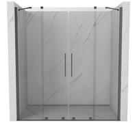 Mexen Velar Duo portes de douche coulissantes 180 cm, transparentes, métal canon - 871-180-000-02-95 50425 5905315298997