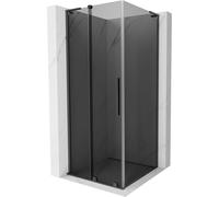 Mexen Velar L cabine de douche coulissante 100 x 100 cm, graphite, gris pistolet brossé - 871-100-100-43-66 45307 5905315311429