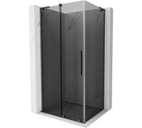 Mexen Velar L cabine de douche coulissante 100 x 80 cm, graphite, gris métallique brossé - 871-100-080-43-66 45304 5905315311399