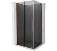 Mexen Velar L cabine de douche coulissante 110 x 75 cm, graphite, cuivre brossé - 871-110-075-43-65 45279 5905315311146