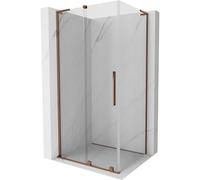 Mexen Velar L cabine de douche coulissante 110 x 75 cm, transparent, or rose - 871-110-075-03-60 43145 5905315304421