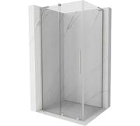 Mexen Velar L cabine de douche coulissante 110 x 90 cm, transparent, nickel brossé - 871-110-090-03-97 43533 5905315306050